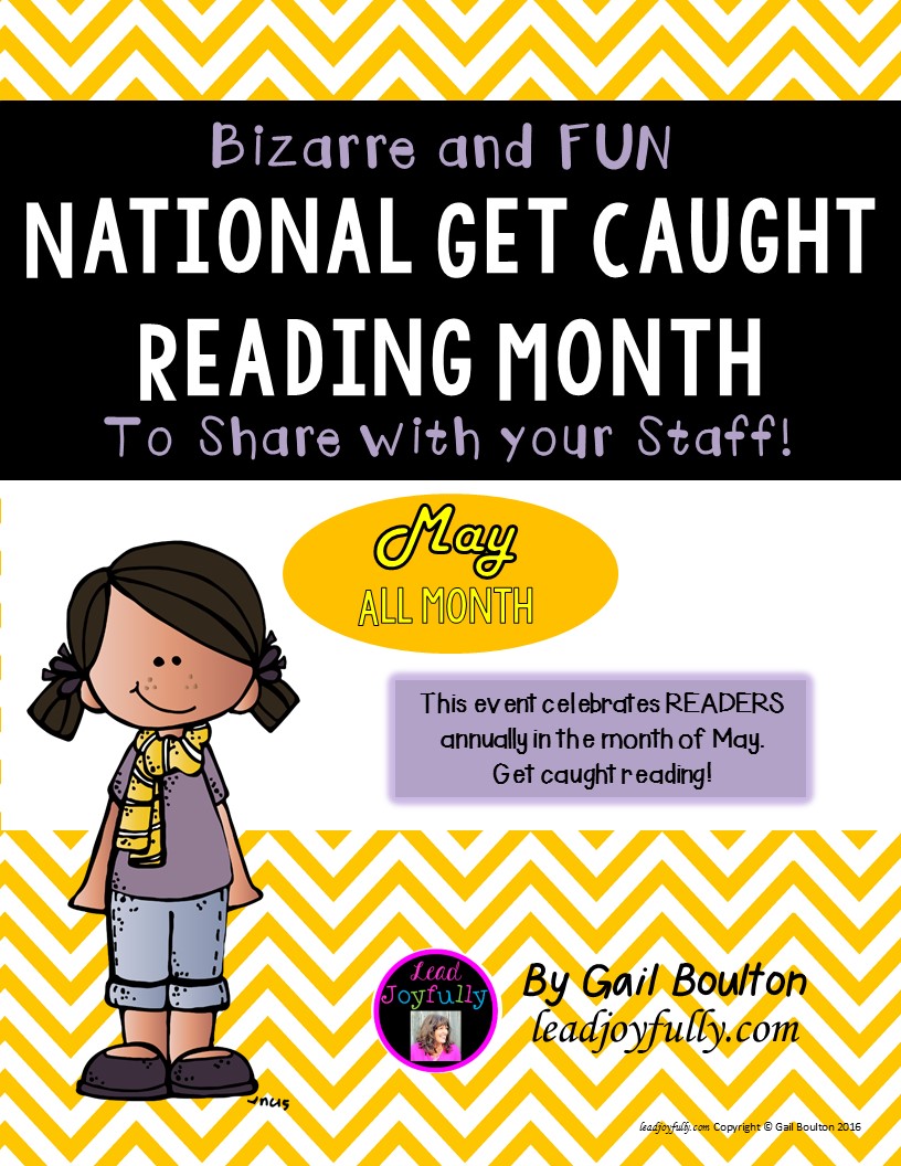 National Get Caught Reading Month (May)