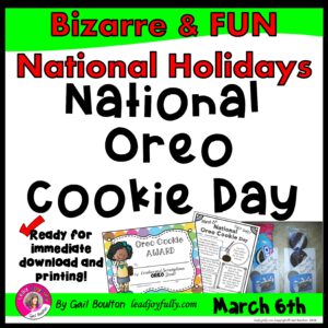 National Oreo Cookie Day (March 6th)