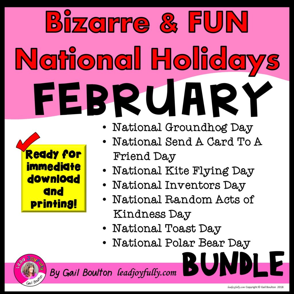 Bizarre and FUN National Holidays to Celebrate your Staff (FEBRUARY