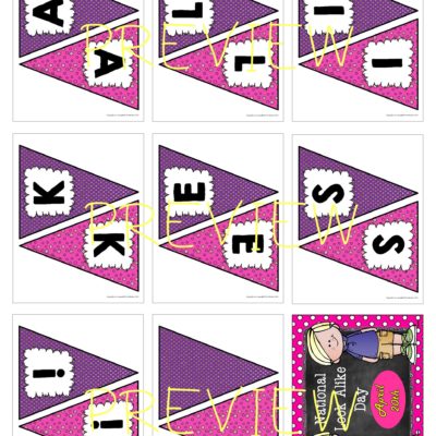 National Look Alike Day April 20th Lead Joyfully