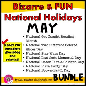 5 MAY Bizarre and Fun National Holidays