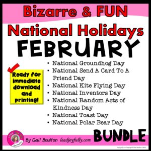 2 FEBRUARY Bizarre and Fun National Holidays