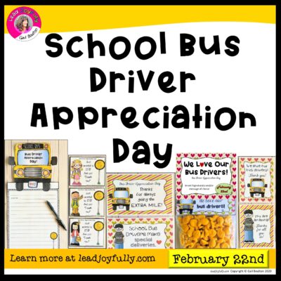 Bus Driver Appreciation Day – February 22nd | Lead Joyfully