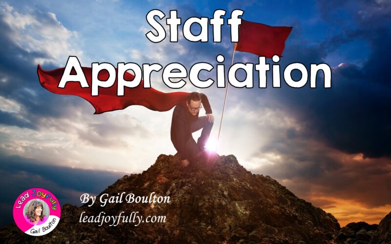 Ideas for Appreciating Your Staff