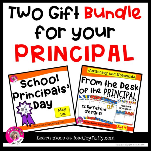 Two Gift BUNDLE for your PRINCIPAL