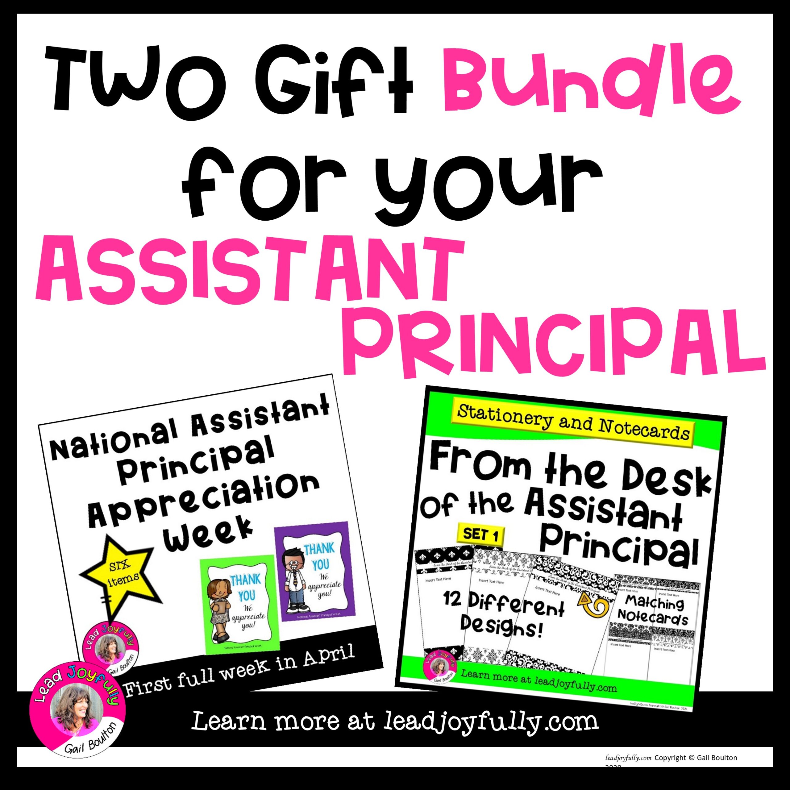 Two Gift BUNDLE for your ASSISTANT PRINCIPAL