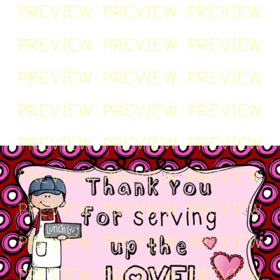 Thank You Cards for Support Staff (Heart theme)- Set 2 | Lead Joyfully