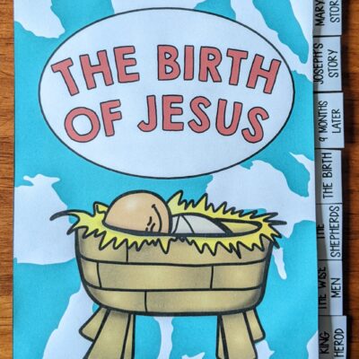 THE BIRTH OF JESUS Mini Book with TEN Hands-On Activities: Joyful ...