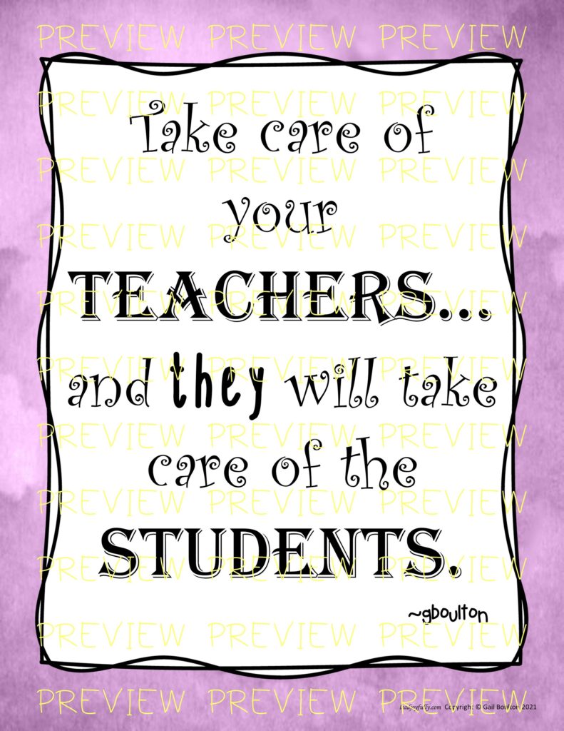 Taking Care of Teachers | Lead Joyfully