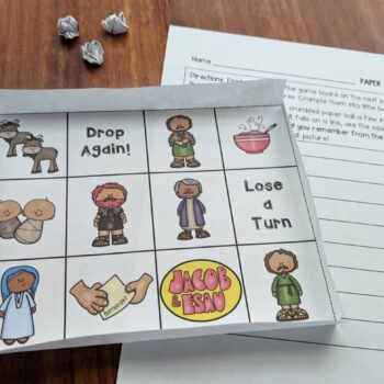 JACOB & ESAU Mini Book with FIVE Hands-On Activities Plus Certificates ...