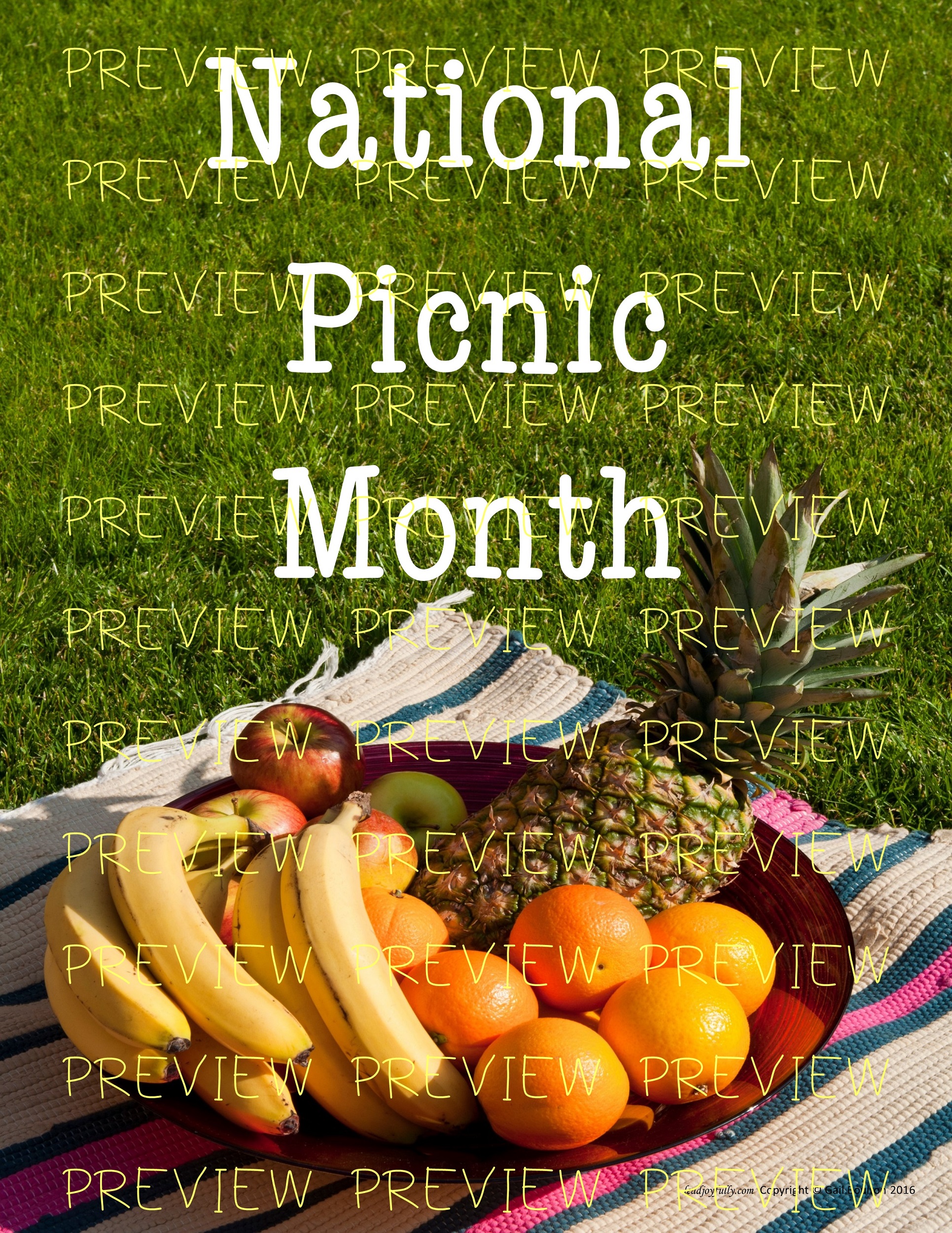 National Picnic Month (July)