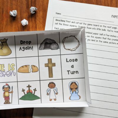 DEATH & RESURRECTION OF JESUS Mini Book with SIX Hands-On Activities ...